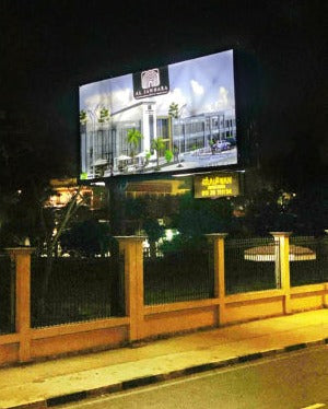 Billboards, signposts, and unipoles for roads and highways