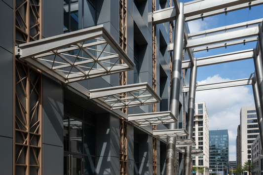 Architectural metal structures